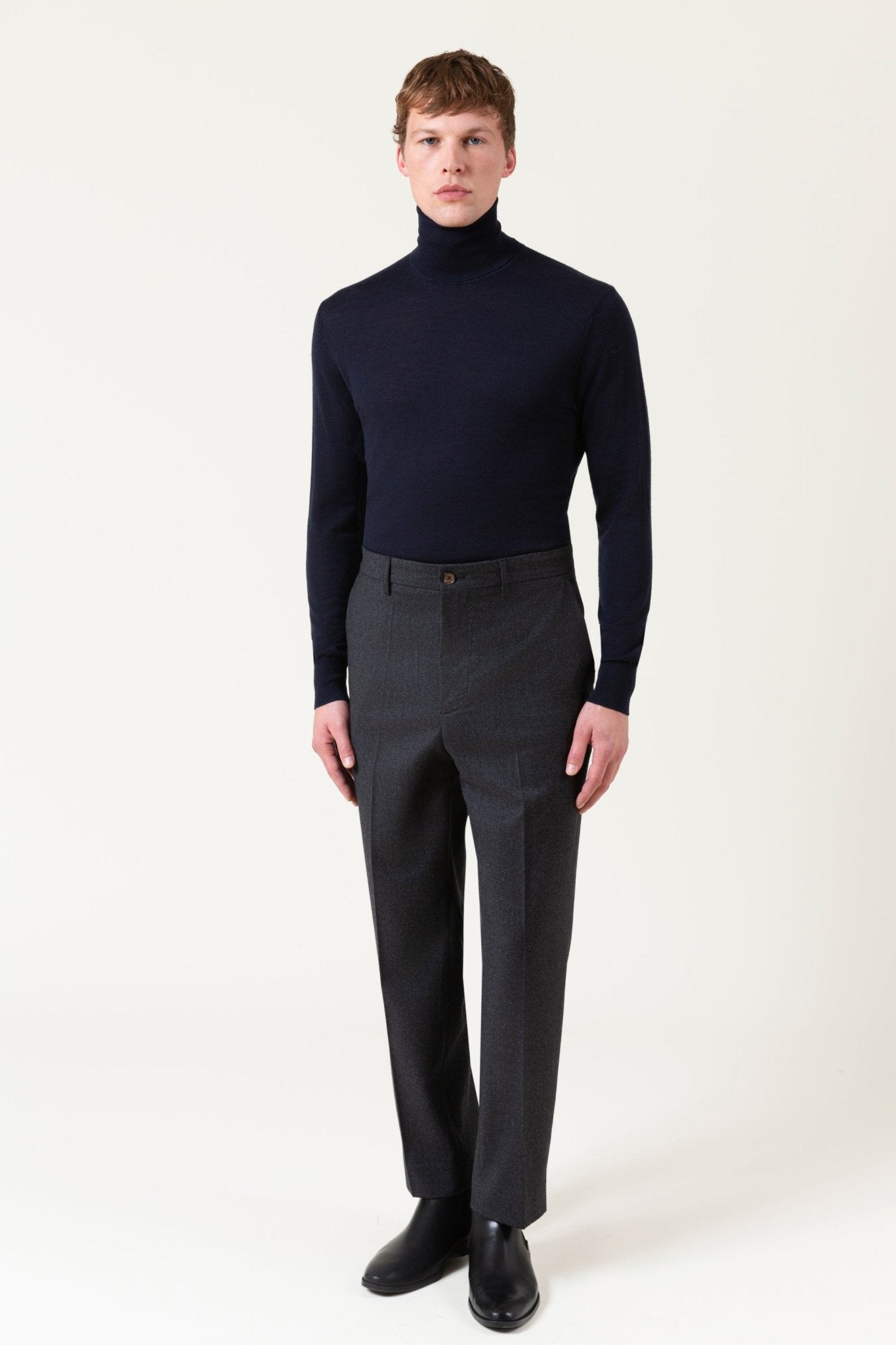 Autore Basquiat Pantalone In Lana E Cashmere - Pantaloni - autore - brand - Autore