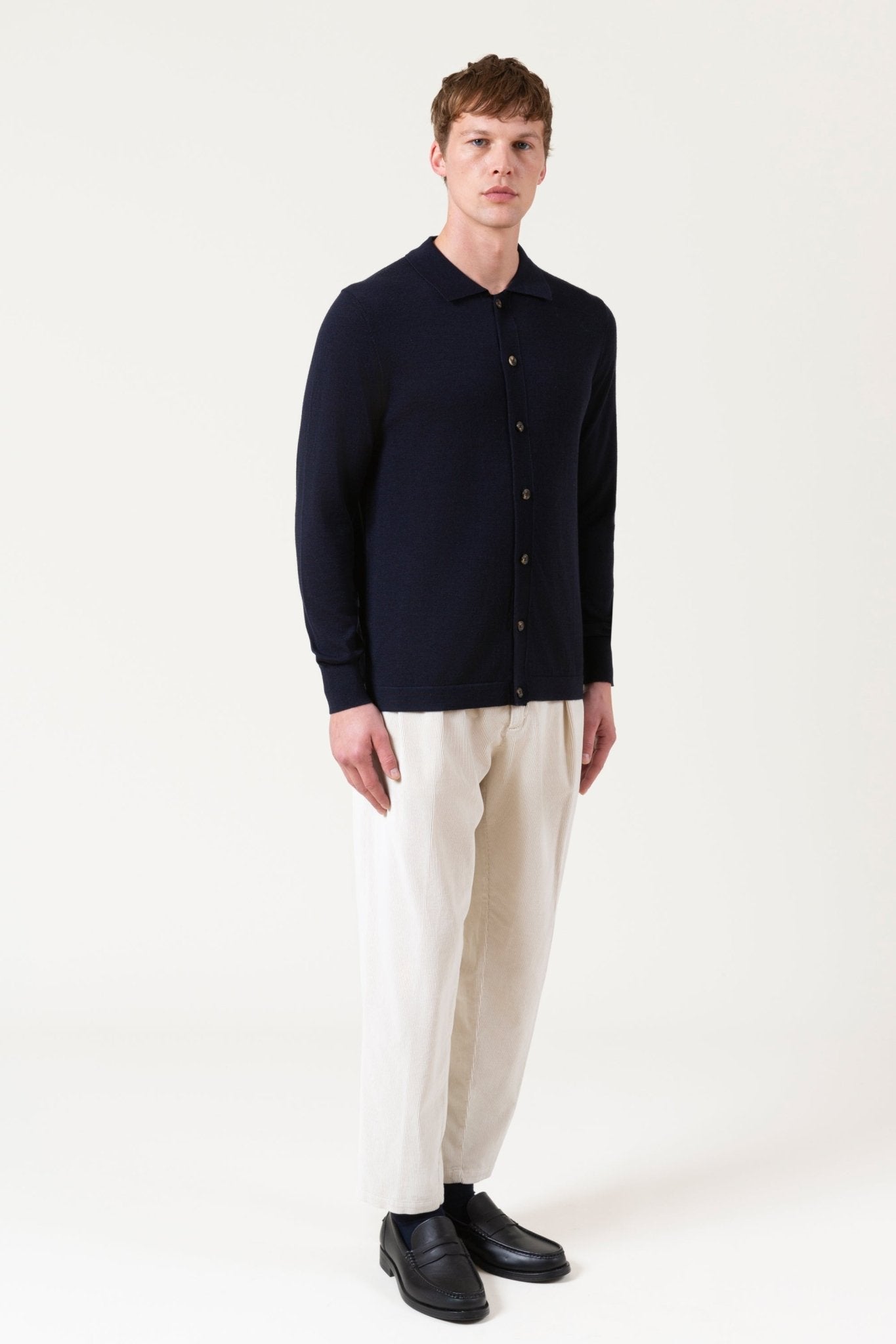 Autore Freeman Cardigan In Lana Merino - Maglioni - autore - brand - Autore
