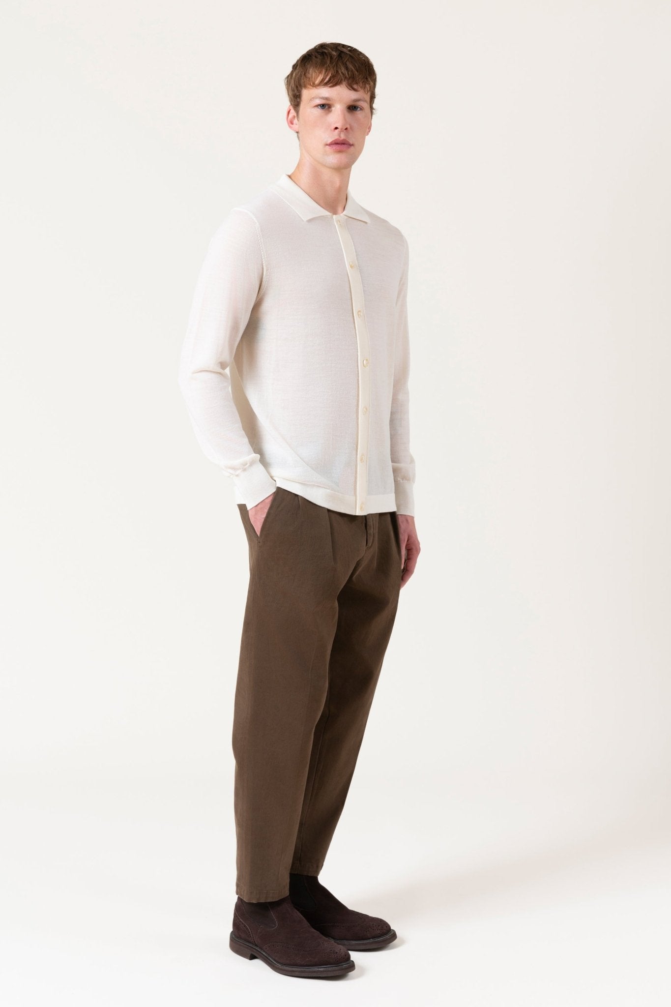 Autore Freeman Cardigan In Lana Merino - Maglioni - autore - brand - Autore