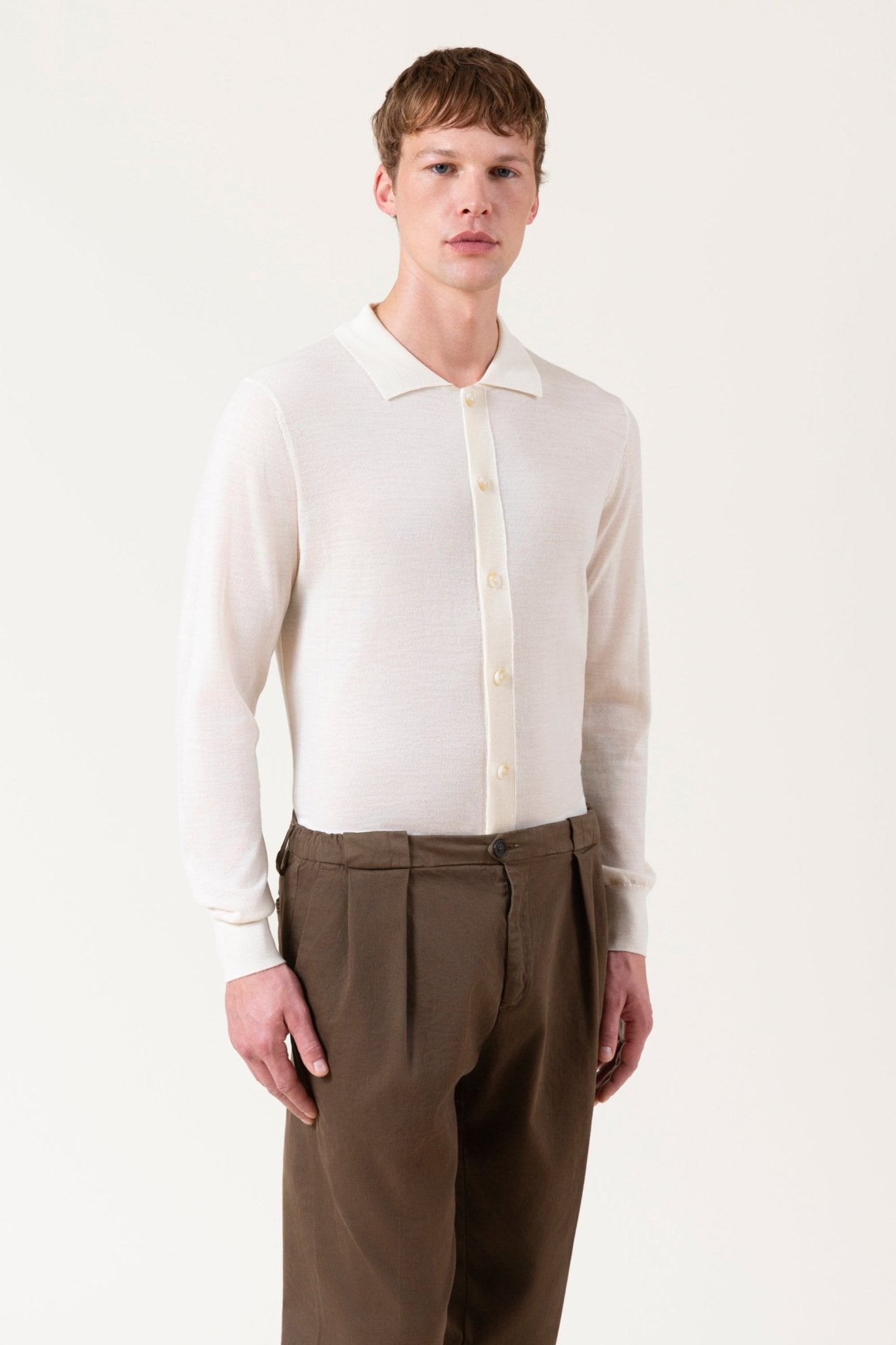 Autore Freeman Cardigan In Lana Merino - Maglioni - autore - brand - Autore