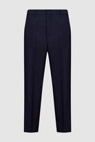 Pantalone Basquiat In Lana blu - Pantaloni - Autore - Autore