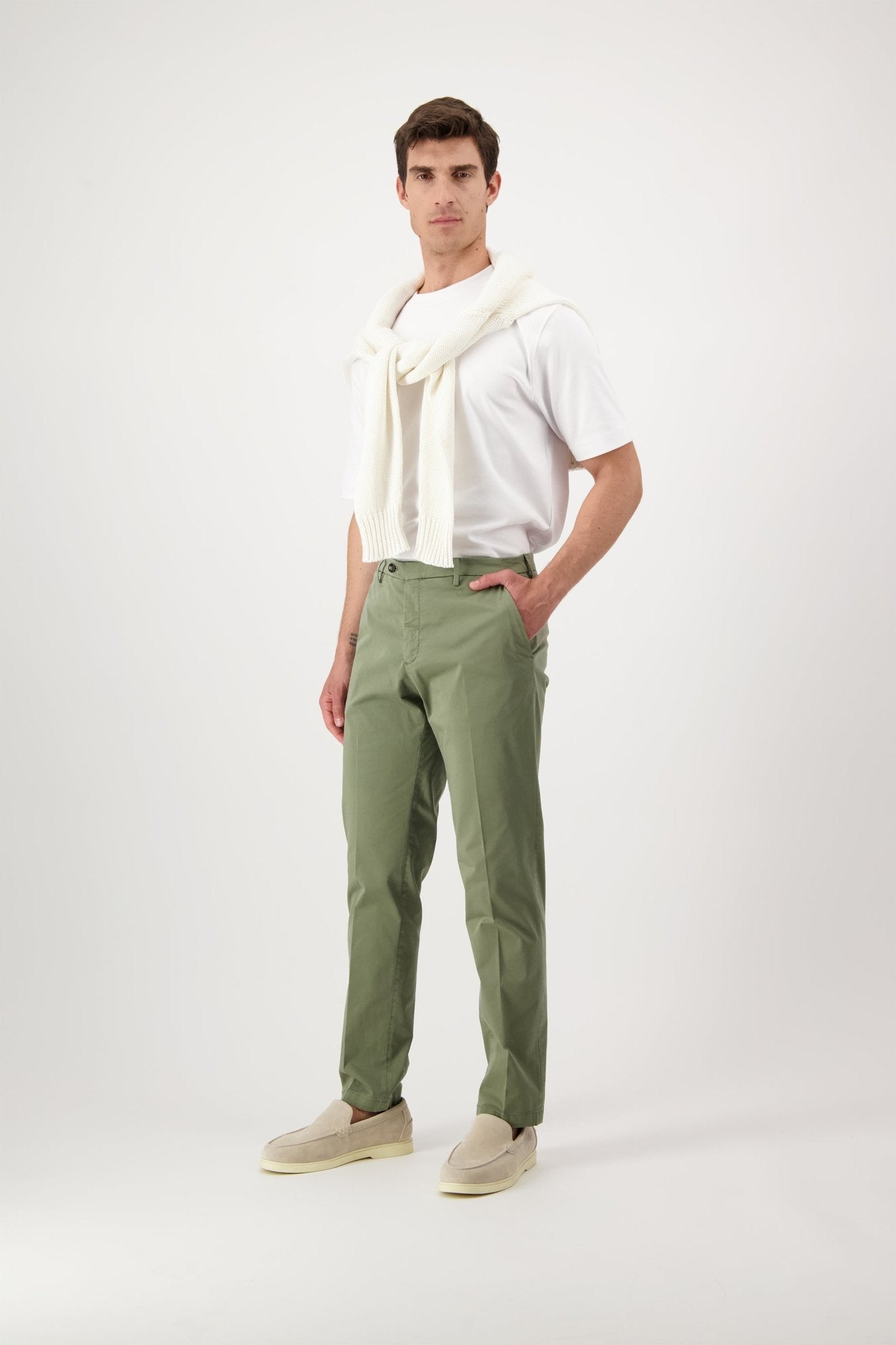 Pantalone Naviglio in Cotone - Pantaloni - Autore - Autore
