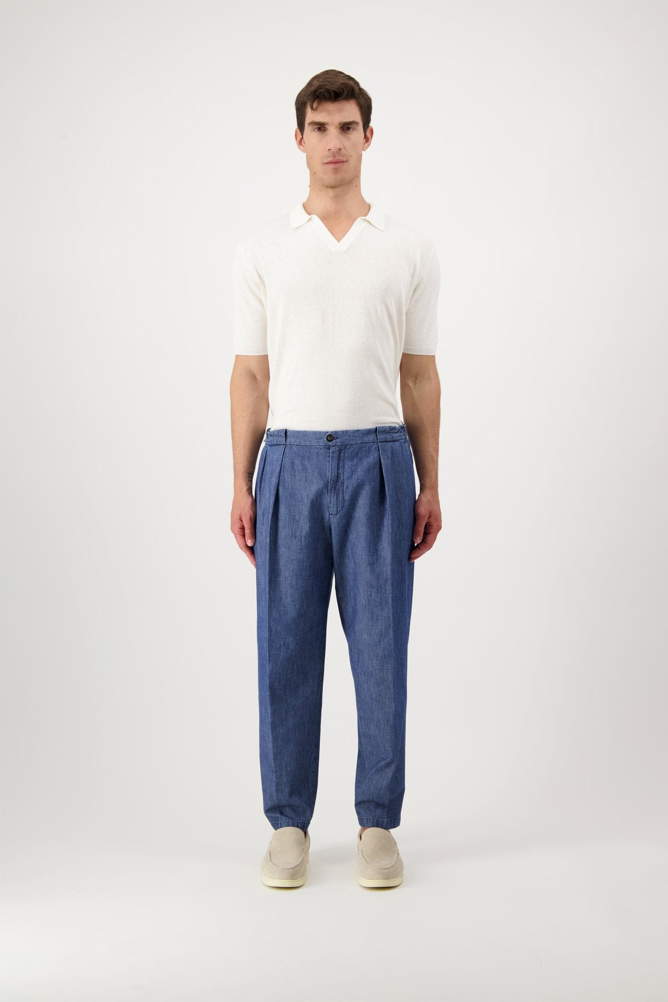 Pantalone Portobello in Denim - Pantaloni - Autore - Autore